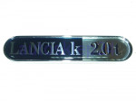 Znaczek emblemat LANCIA KAPPA "LANCIA k 2,0 t" na błotnik - OE 46425790