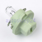 Żarówka 12v 2w BX8.4D zielony cokół /RING/ - (Green Base) Panel Bulb