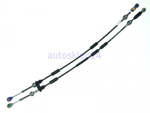 Linki zmiany biegów ALFA ROMEO 147 1.6/2.0 TS / 1.9 JTD 100 KM  #FIAT/LANCIA - Pair of Genuine Gear Change Linkage Cables - OE 71735927 - 71728347 - 46825158 - 46825159